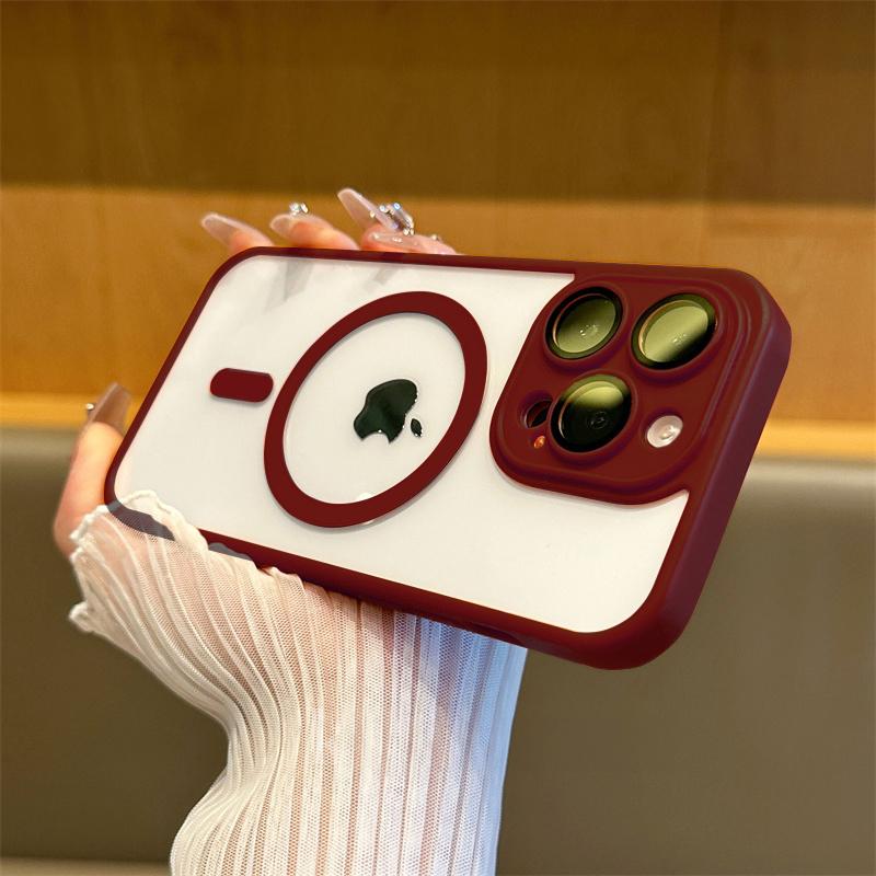 Luxury Wireless Charger For Magsafe Magnetic Case For iPhone 16e 16 15 14 13 12 11 Pro X XR XS Max 7 8 Shockproof Bumper Cover