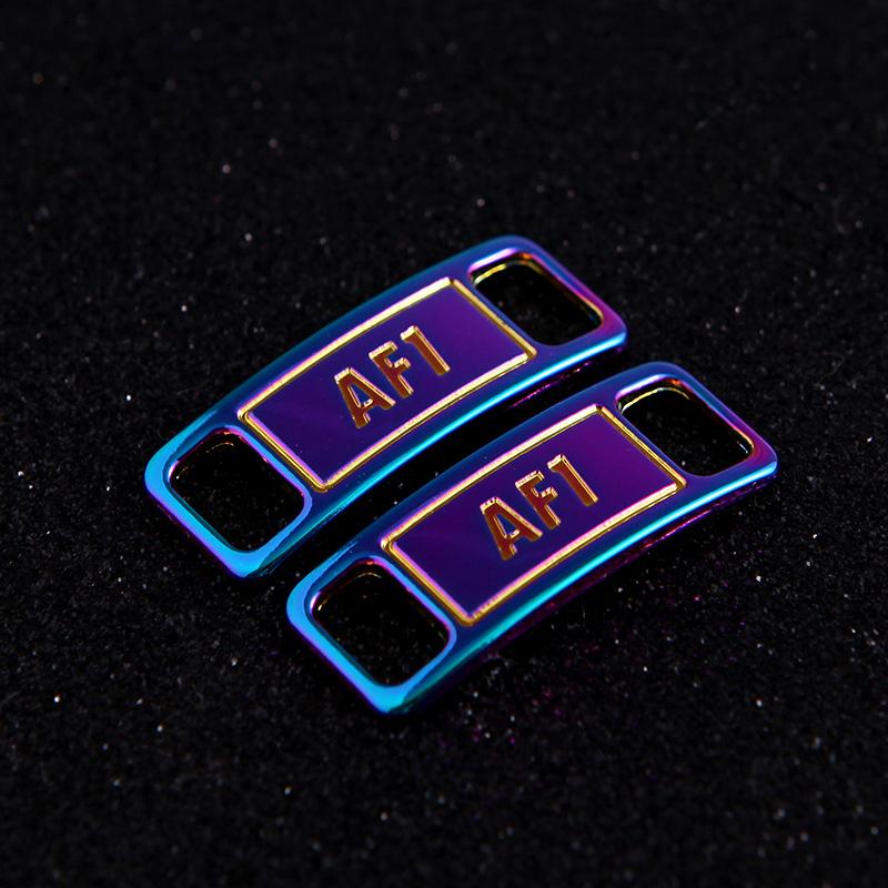 2 Adet Af1 Ayakkabı Takıları Bağcıklar Toka Air Force One Ayakkabı Aksesuarları