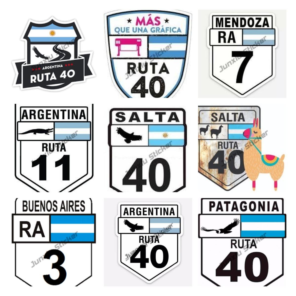 

Аргентина Ruta 40 автомобильная наклейка Salta Cafayate Route 40 водонепроницаемый чехол царапины солнцезащитный крем наклейка аксессуары