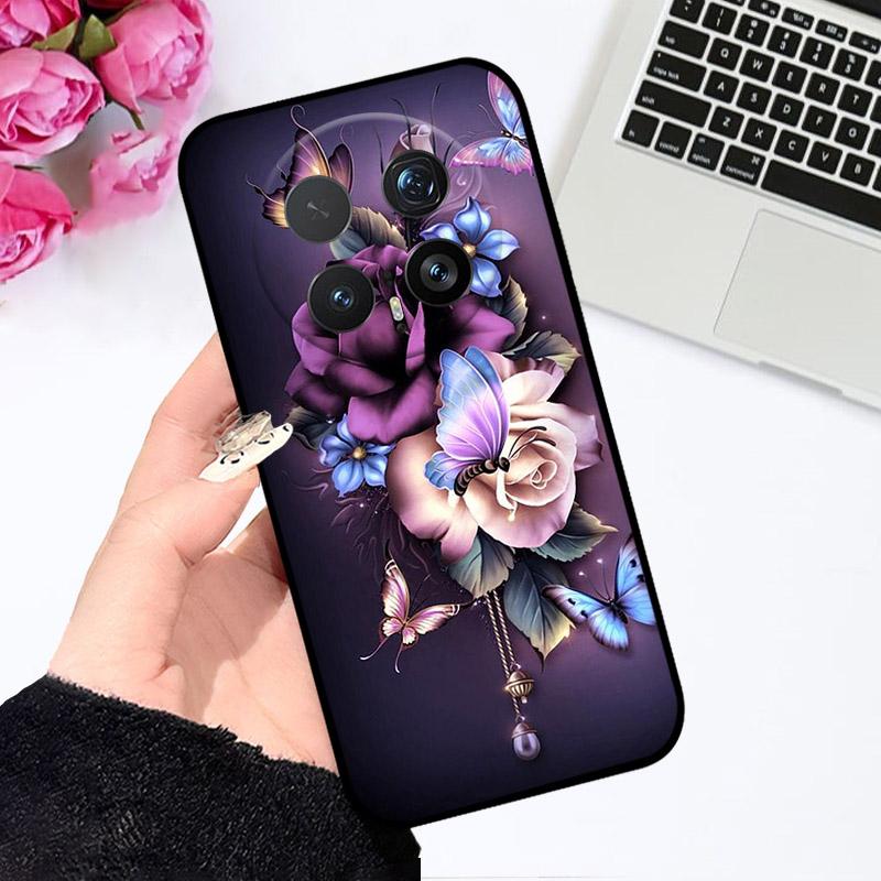 Case For Honor Magic 8 Pro 8Pro Fashion Cute Cartoon Soft Silicone TPU Phone Cover For Magic8 Pro Shell Bumper BKQ-AN00 BKQ-AN10