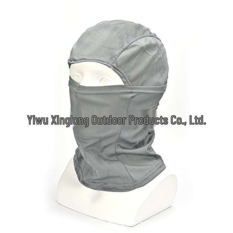 American Camouflage Cycling Balaclava - Sun Protection & Windproof Quick-Dry Face Mask for Outdoor Activities