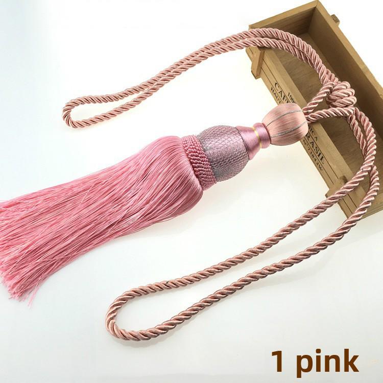 Luxusní zlatý drátěný závěs se střapcem míč