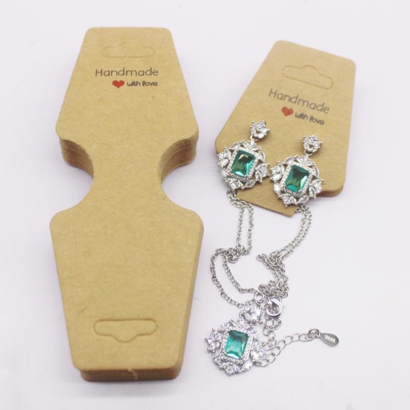 100pc/lot Multi Design Printed Jewelry Necklace Earring Set Card Flower and Bird Styles Hair Accessoreis Bracelet Dispaly Card