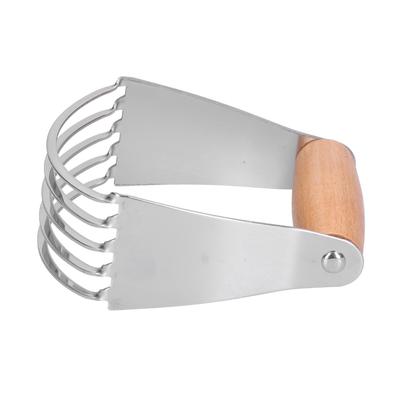 Stainless Steel Dough Blender Pastry Blender and Dough Cutter Professional Pastry Cutter with Heavy Duty BladesLog Color