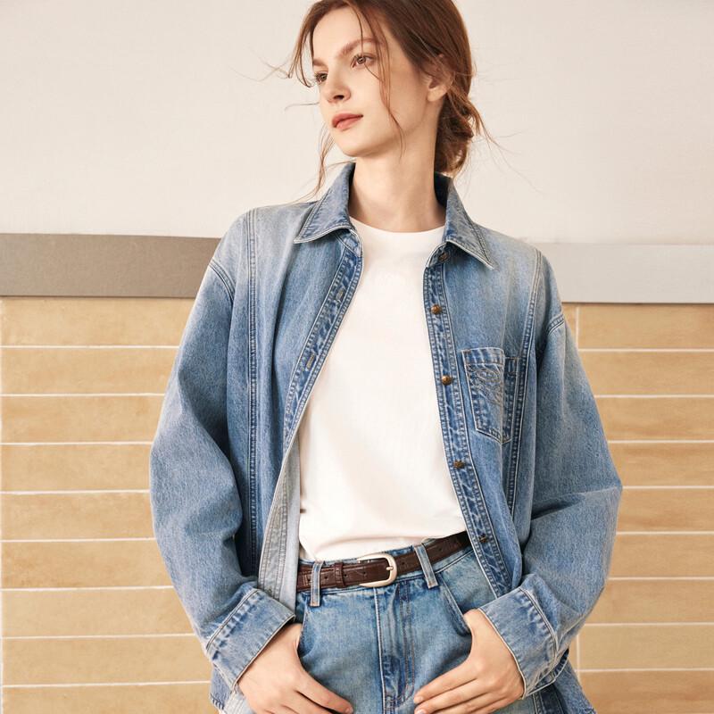 ELLE French Vintage Denim Shirt