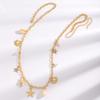 Boho Starfish Shell Pearl Waist Chain for Women Delicate Sexy Conch Tassel Belly Chain Trendy Body Chains Versatile Jewelry Gift