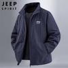 JEEP SPIRIT Men's Stand-Collar Casual Jacket