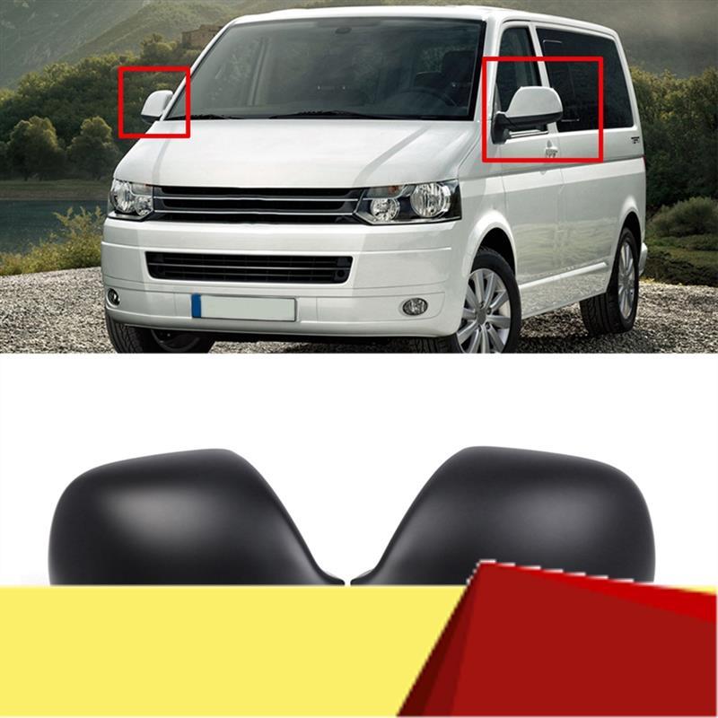 

Для VW Transporter T5 T5.1 T6 Корпус правого зеркала заднего вида Запасные крышки зеркала 7E1857528F 7E1857528G Матовый черный-M53K Matte Black Right