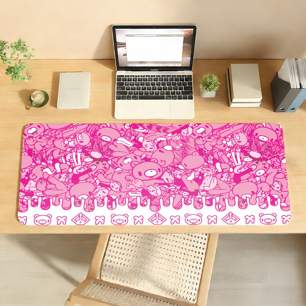 Cartoon G-Gloomy B-Bear-S Mouse Pad Non-slip Rubber Gamer Balance Computer Mat Decoracion Deskmat Laptop Office Large