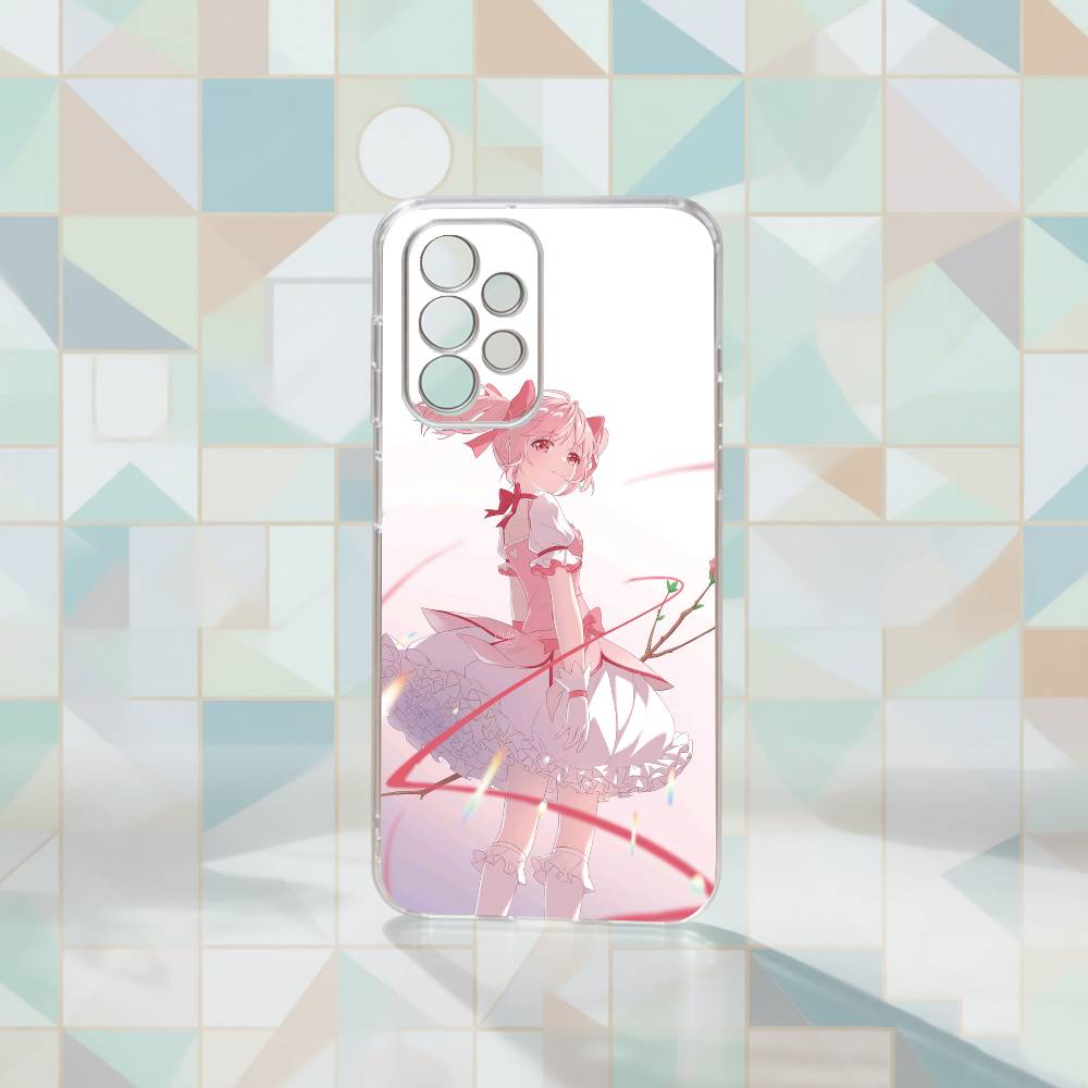 

Чохол для телефону Puella Magi Madoka Magica для Samsung S25, S24, S21, S22, S23, S30, Ultra, S20, Plus, Fe Прозорий чохол Samsung S20ULTRA5G