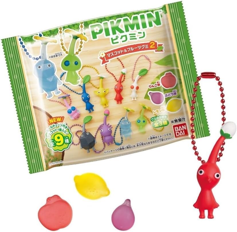 

of Pikmin Mascot Fruit Gummy 2 [Set 5] & (2025 Renewal)