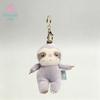Plush Lazy Mouse Keychain With Polyester Fiber For Backpack And Bag Decor