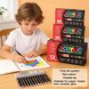12-288 Colors Acrylic Paint Pen Markers Acrylic Felts Brush Tip Paint Markers for Wood Rock Painting Canvas Gift DIY Crafts Art