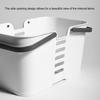 Storage Basket Portable Shower Caddy with Handle Large Capacity Bathroom Organizer Basket with Drainage Holes