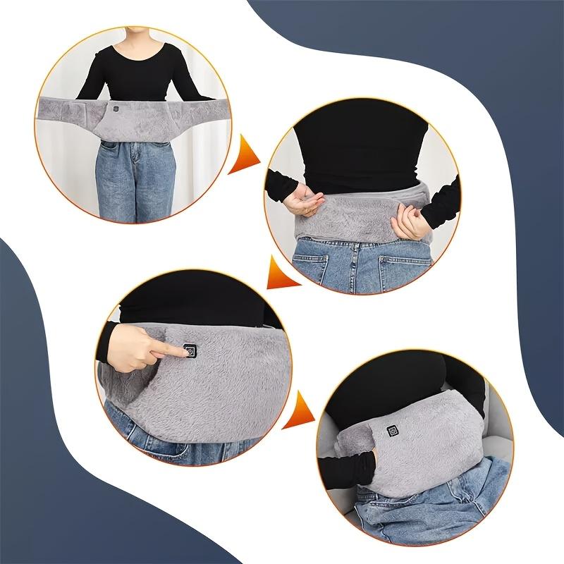 USB-Powered Portable Heating Belt for Belly, Waist & Hands, Ideal for Home & Office Use
