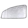4 parasoles magnéticos para coche, cortinas de doble cara para parabrisas y ventanilla.
