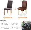 Waterproof Dining Chair Covers Stretch Dining Room Chair Covers Removable Washable Chair Slipcovers For Home, El, Banquet 1Pc