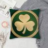 St Patricks Day Outfits Double-Sided Printed Square Pillow Cover Decorative Cushion Cover For Sofa Bedroom Bedside