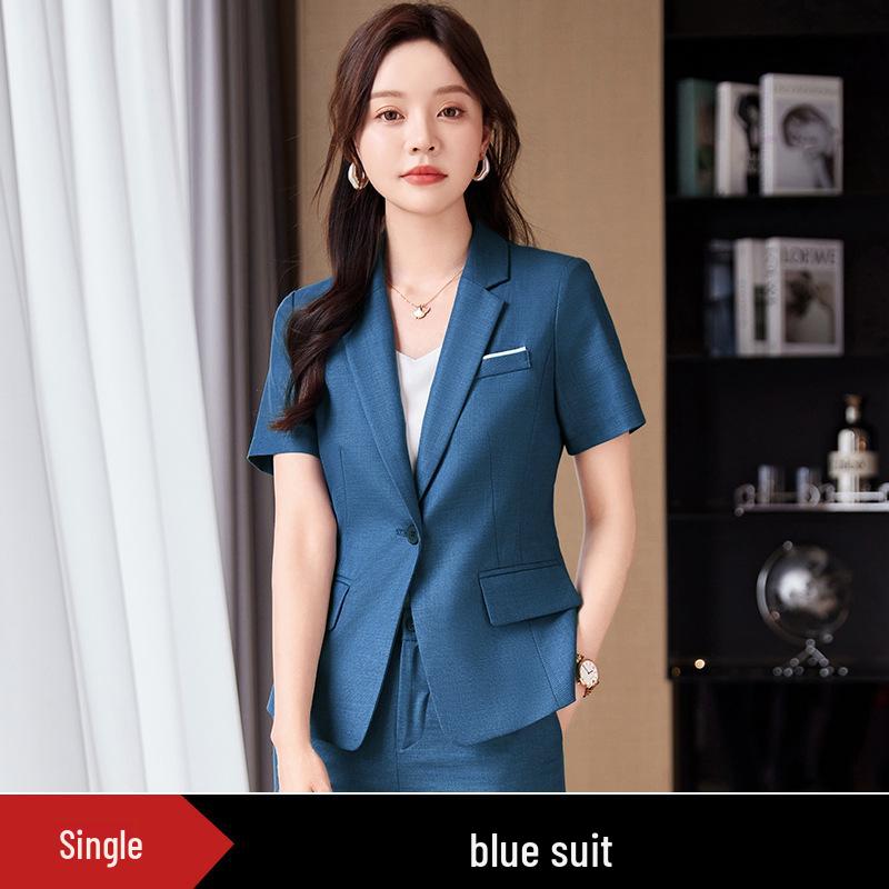 Women's Professional Suit Set: Formal Workwear for Interviews and Business Settings