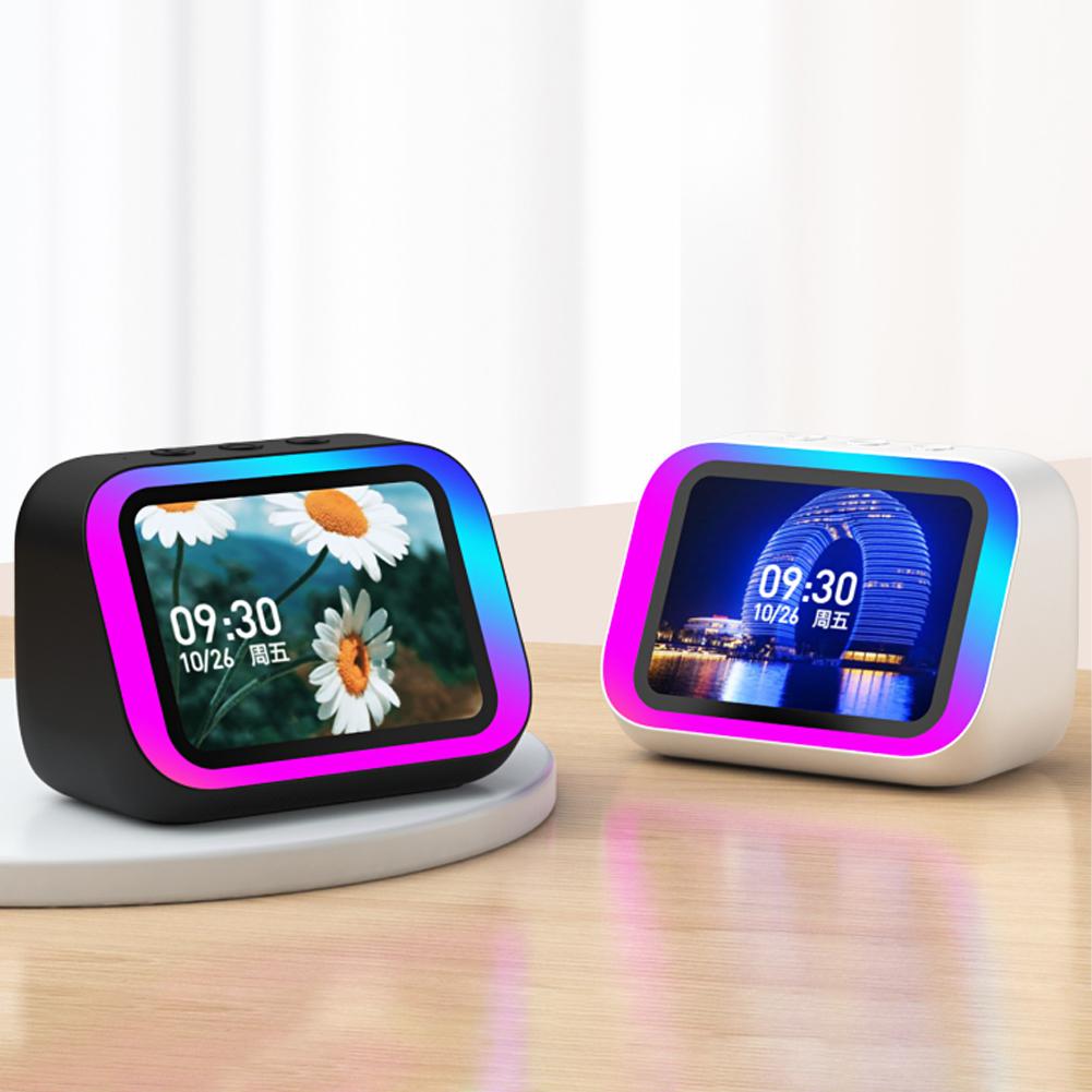Display Night Light Music Stories Player Photo Frame Perfect Gift Bluetooth APP Smart Alarm Clock Bluetooth Speaker Weather