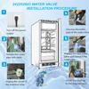 A95I-242252603 241803703 Válvula de Entrada de Água Para Geladeira Frigidaire Kenmore Substitui AP5671756 218475600 218720400