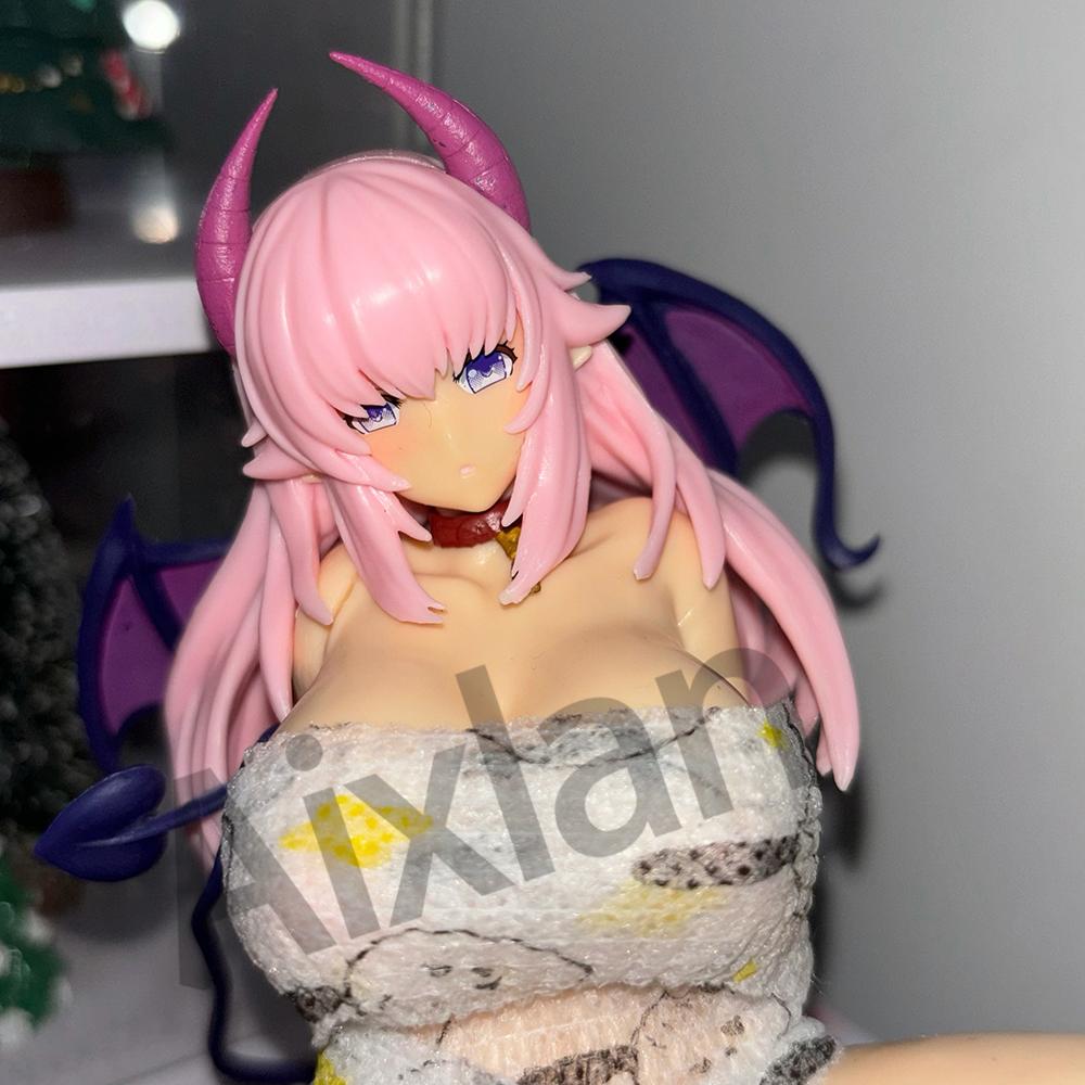 14cm Japanese Anime Figure Succubus Gakuen Nem Figure Lilim Sexy Girl PVC Action Figure Collectible Model Toys Present