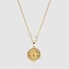 Pendant Vintage Creative Double Layer Cuban Style Choker Man Necklace Wheat Chain Clavicle Chain