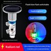 Solar Powered Fishing Net Marker Light Waterproof 20Days Long Standby For Marine Warning