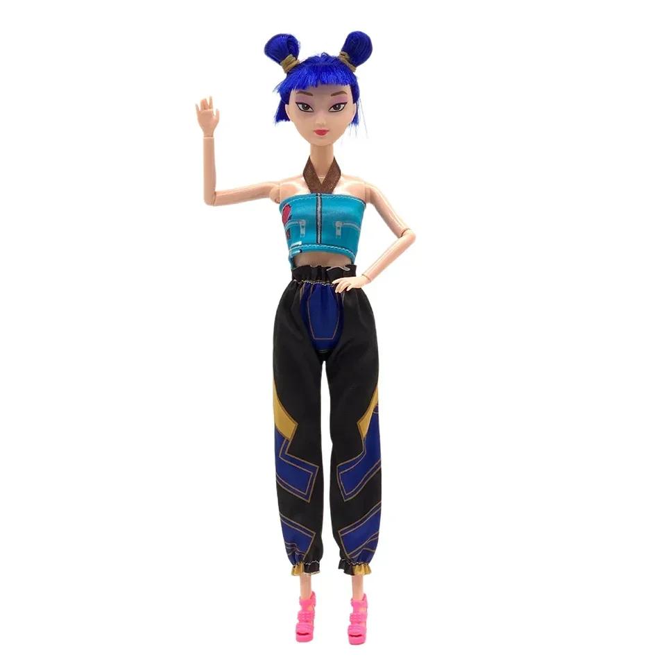 Magical Girl Anime Doll Collection | Poseable Figure with Stylish Fashion Set - Perfect for Play & Showcase