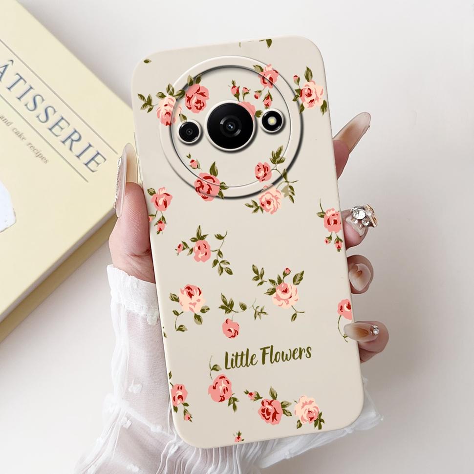 For Xiaomi Redmi A3 4G Case Luxury Art Painted Cover For Redmi A3 A2 A1 RedmiA3 RedmiA1 Phone Casing Soft Fundas ShockProof