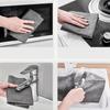 12/24PCS Magical Glass Wiping Cloth, No Water Stains, Kitchen and Household Car Wash Towels, Bathroom Mirror Special