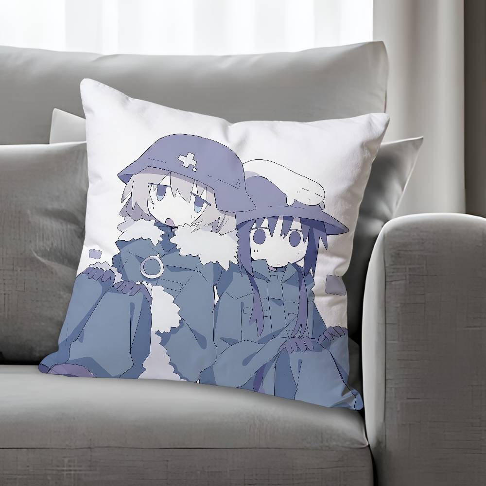 

Girls LLast TTours Anime Celebrity Merchandise AllMatch Printed Pillow Case Sofa Car Office Room Decoration Protector 30x30 cm