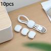 10Pcs Multifunction Cable Organizer Usb Holder Cable Management Clip Cord Keeper Headphone Earphone Phone Charger Wire Clips