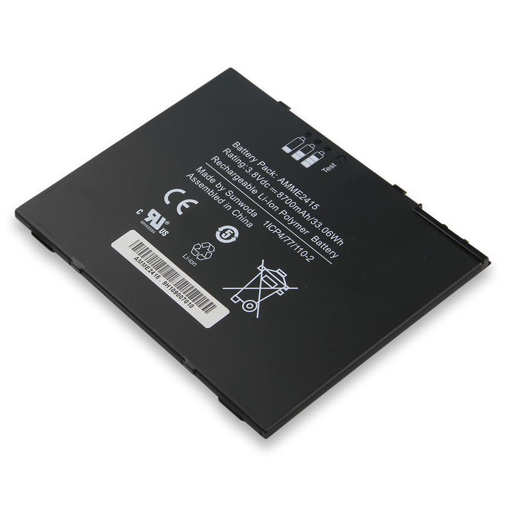 Replacement Battery AMME2415 For Zebra ET50 ET55 1ICP4/77/110-2 Tablet Computer 8700mAh