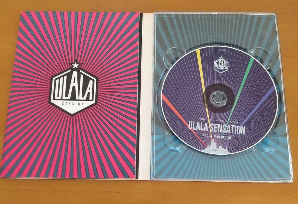 [USED] ULALA SESSION 1st Mini Album Korean Edition
