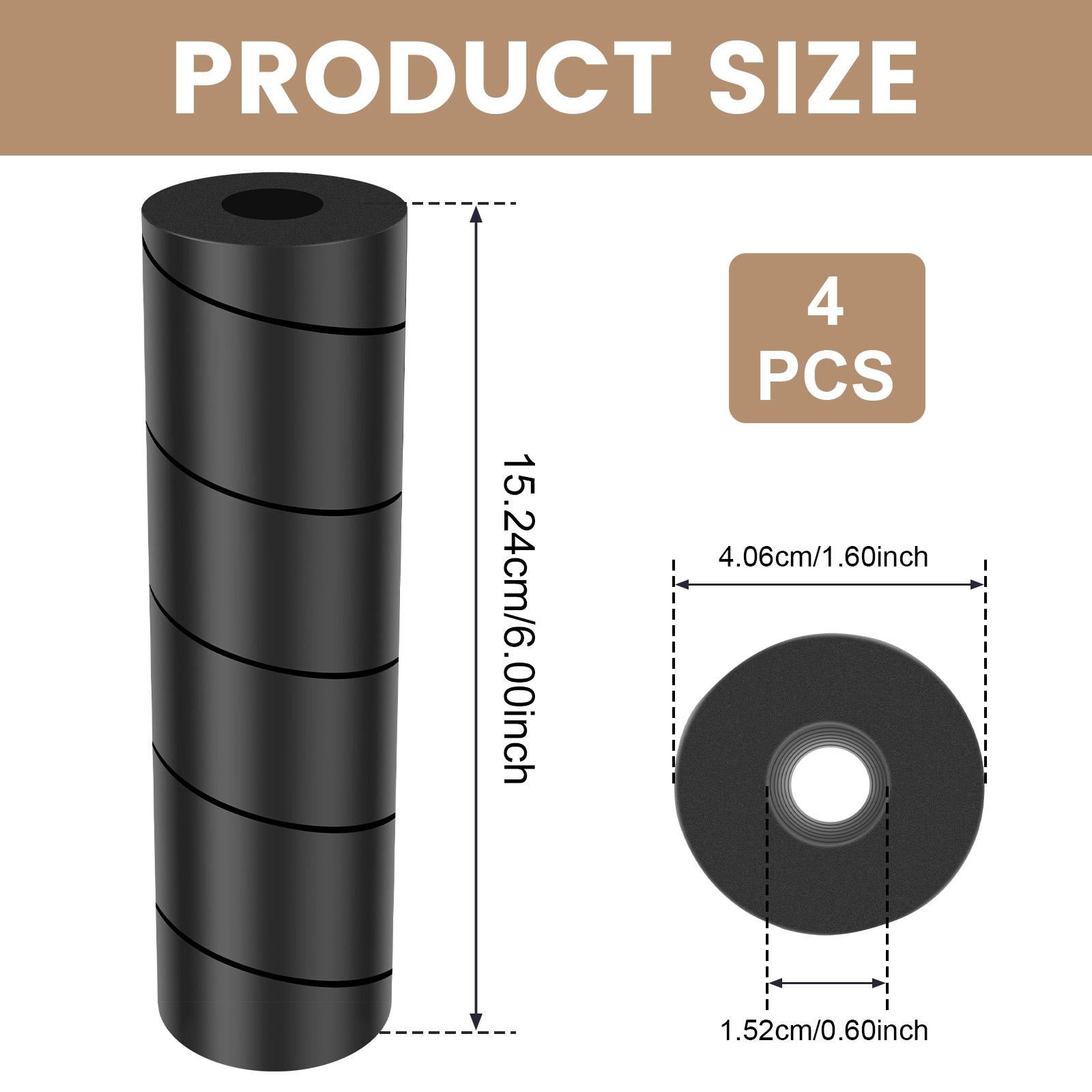 

4Pcs Bed Frame Toe Protector Rubber Furniture Leg Covers Universal Bed Frame Toe Guard for Hard Furniture Legs Bed Corner Guards