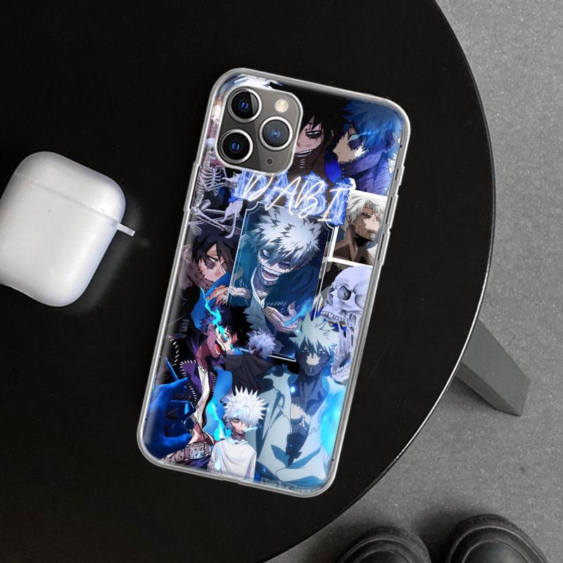 Dabi MHA My Hero A-Academy Phone Case Cover for iPhone 11 12 13 Mini 14 15 Plus 16 Pro Max 17 Air 7 8 + SE Art Customized Fundas