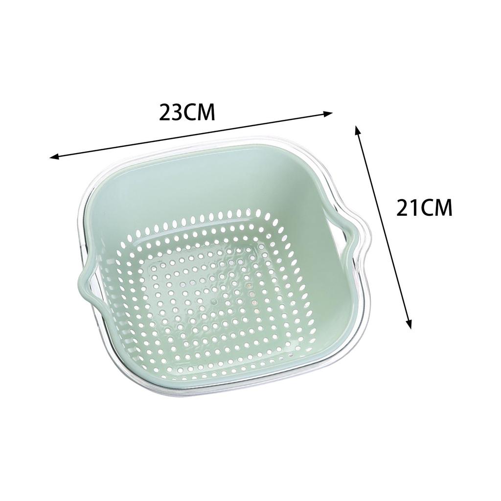 Fruit Vegetable Washing Basket Drain Bowl Household for Food Pasta Spaghetti
