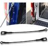 2 PCS Car Tailgate Cargo Box Pull Cable, Metal Tailgate Pull Cable, Tailgate