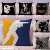 Game CCounterStrike Cushion Cover Natural Linen Pillow Case DoubleSided Print Decorative Sofa Pillowcase Home Decor Gift