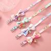 Lattice Bow Pet Cat Collar with Bell Adjustable Pet Collar Bownot Safety Necklace for Puppy Kitten Cat Cute Pattern Pet Supplies