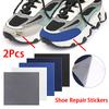 Sneaker in Rete Allowance per Riparazione Autoadesiva Resistente Tallone Anti-Abrasione Adesivo Fodera Strappata Tomaia Adesivo per Riparazione 2 Pezzi