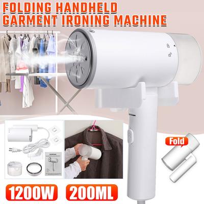 200ml Steam Iron Manual Garment Steamer Portable Handheld Travel Clothes Ironing Quick Steam Iron Household 1200W