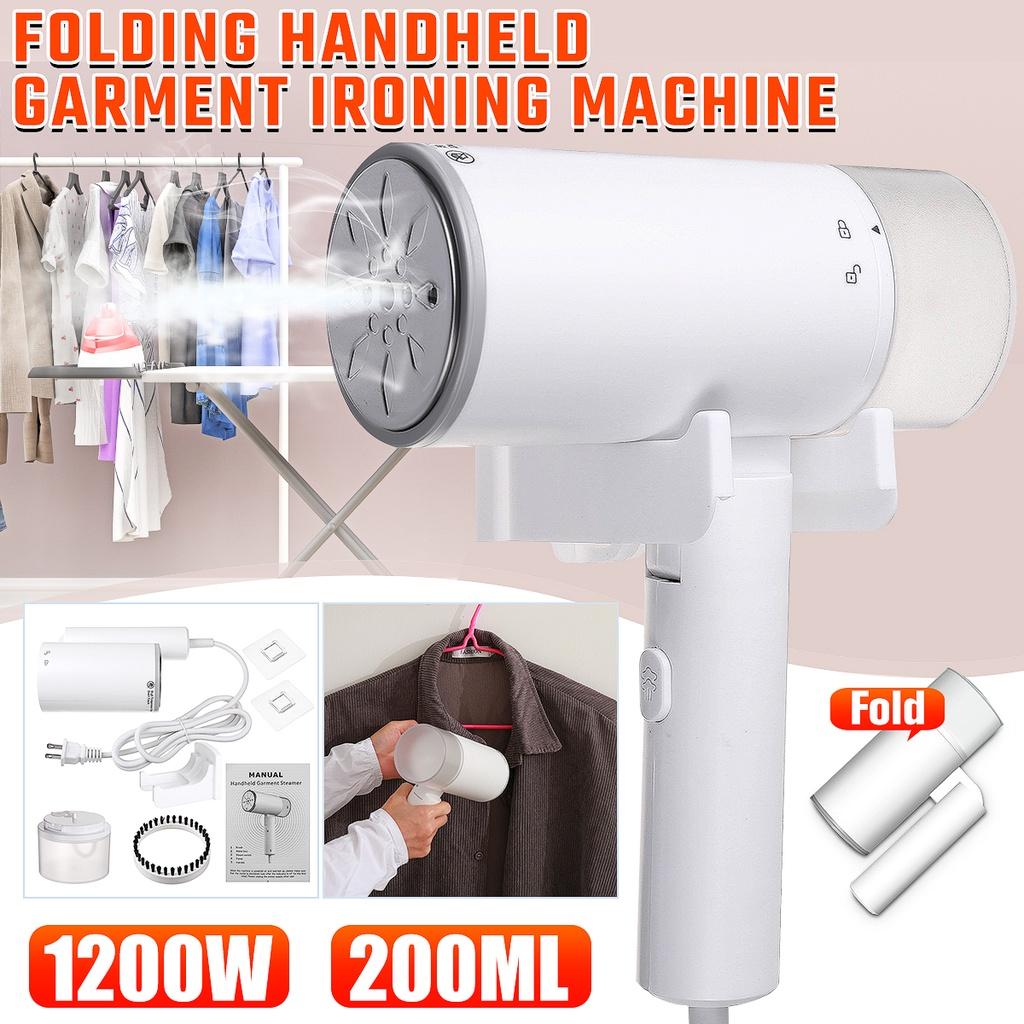 200ml Steam Iron Manual Garment Steamer Portable Handheld Travel Clothes Ironing Quick Steam Iron Household 1200W