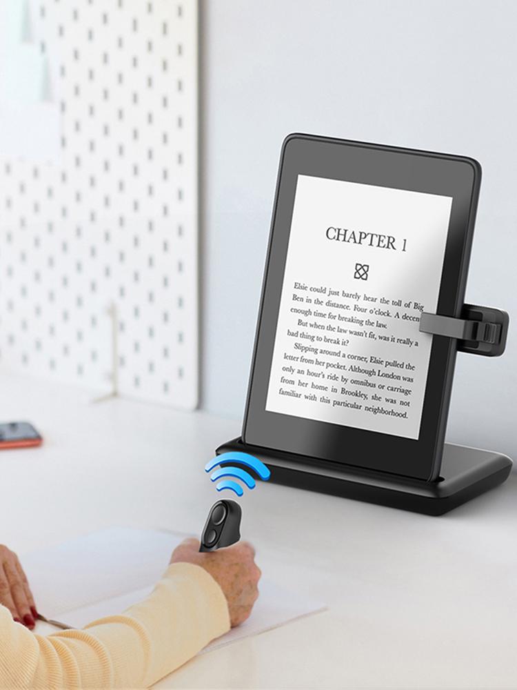 Remote Control Page Turner Phone Camera Video Record Remote Triggers Remote Photo and Video Remote Control Extenders for Kindle