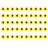 50 Pcs Decorative Flowers Craft Floral Embellishments Yellow Artificial Flower For Crafts Wedding Decoration Three Sizes