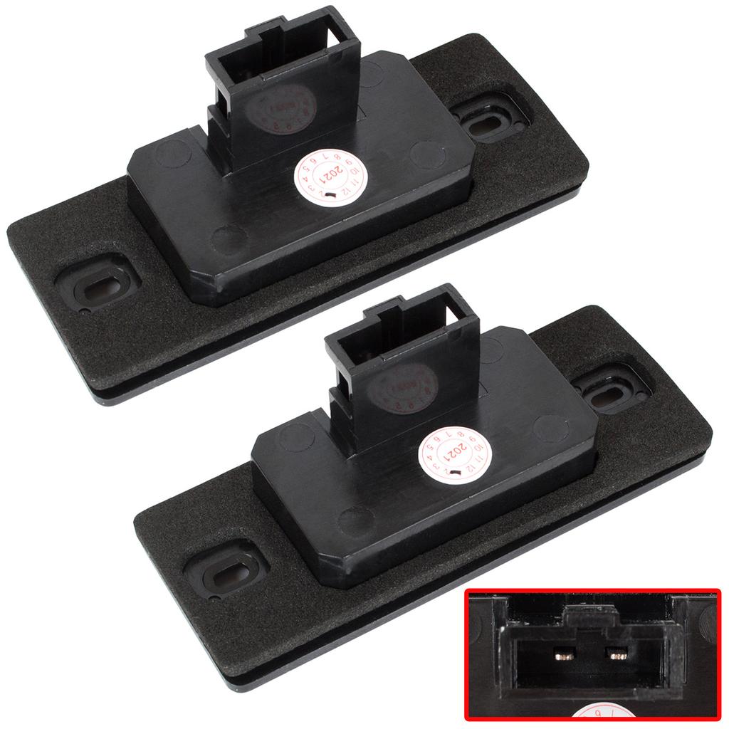 VW Bora Golf IV V Kombi Passat B5 FL Tiguan I Touareg I Porsche Cayenne I LED License Plate Lights 2 Pcs. Set