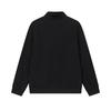 Fila White Minimalist Classic Retro Style Solid Color Commuter Comfortable Knitted Jacket Men jackets F11M633501FBK