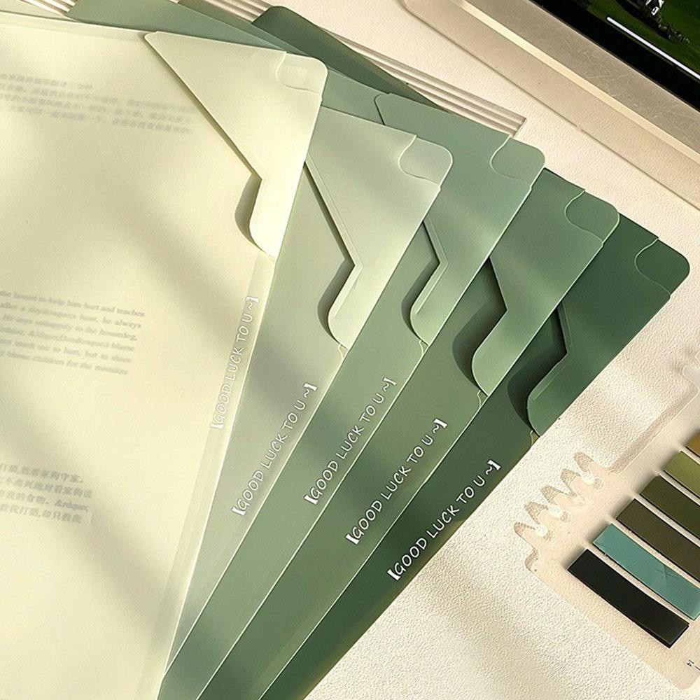 5pcs/set Clipboard File Folders Plastic File Organizer Useful Sorting Storage Bag  Stationery