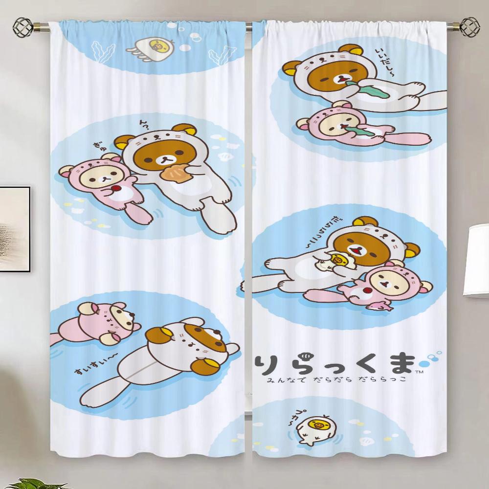 

Милая японская штора из бусин с медведем для гостиной, современные шторы для гостиной 2024, тюль для кухни, товары с бесплатной доставкой W50xH70cmx2pcs-CL